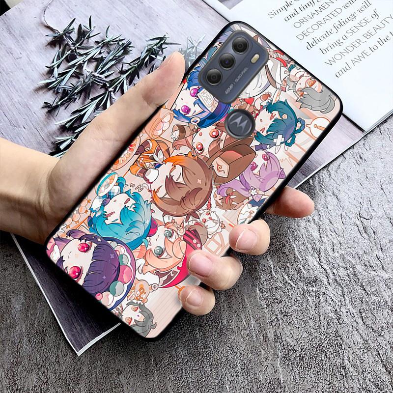 Чехол для телефона Genshin Impact для Moto Edge 50 40 Pro Edge 40 30 Ultra Neo Fusion G Power G Stylus G Play E32 E20 E40