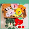 And Soft Cuddly Cartoon Vegetable Plush Coin Purse Keyring Everyone For