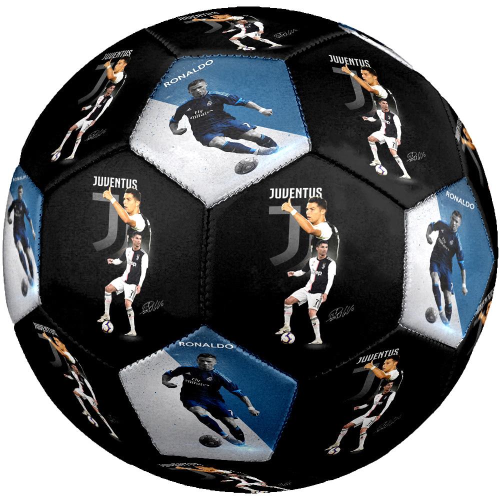 Ronaldo's Dream Work Believe Win Size 5 Soccer Ball Machine-Stitched Indoor/Outdoor Training and Matches Surprise Collection Gift
