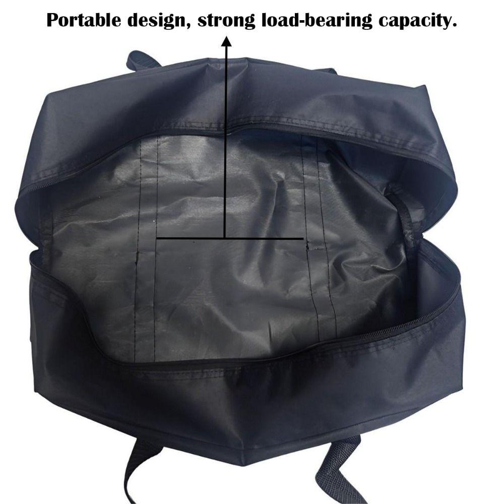 Large Capacity Tent Pole Storage Bag Zippered Trunk Organizer New Camping Carrying Case Garage