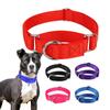 Martingale Heavy Duty Nylon Dog Collar Adjustable Soft Comfortable Puppy Pet Collar For Small Large Dogs Safety Training Control