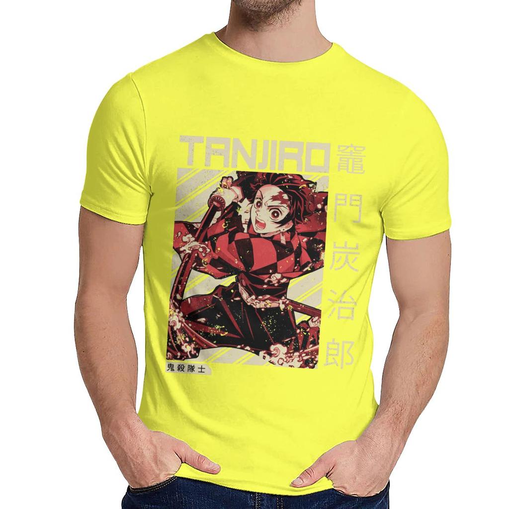 Popular Demon Slayer Kimetsu No Yaiba Anime Shirt Homme Tee Shirt For Man Soft Great T