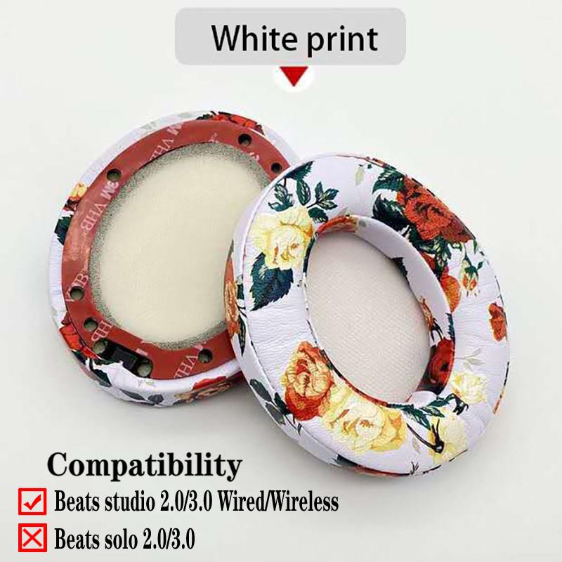 For Beats Studio Replacement Earpads Cushions Professional Customized Ear Pad Fits Studio 3 Wired/Wireless & Studio 2 Wireless