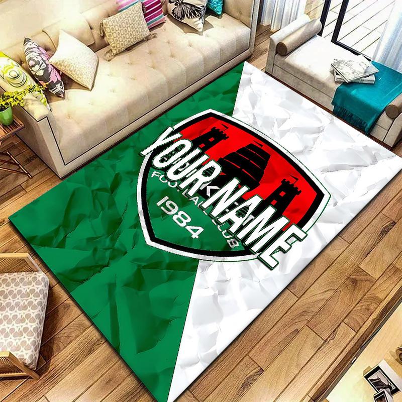 Cork City F Custom Name Carpet Rug For Living Room Bedroom Home Sofa Decoration Kids Play Nonslip Floor Mat