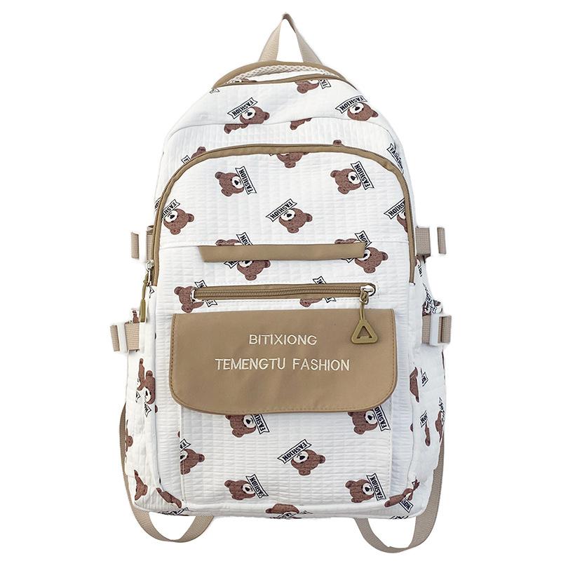 Schoolbag Japanese college style schoolbag female ins style cute leisure junior high school student high school college backpack large capacity