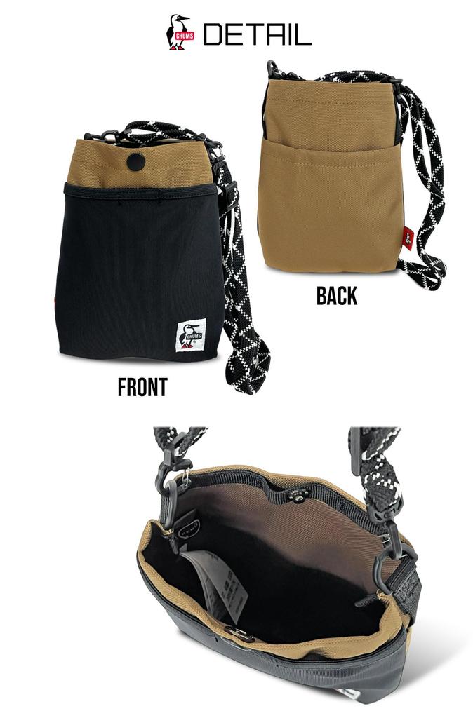 Сумка через плечо Recycle Mesh Pocket Shoulder [Chums] Мужская