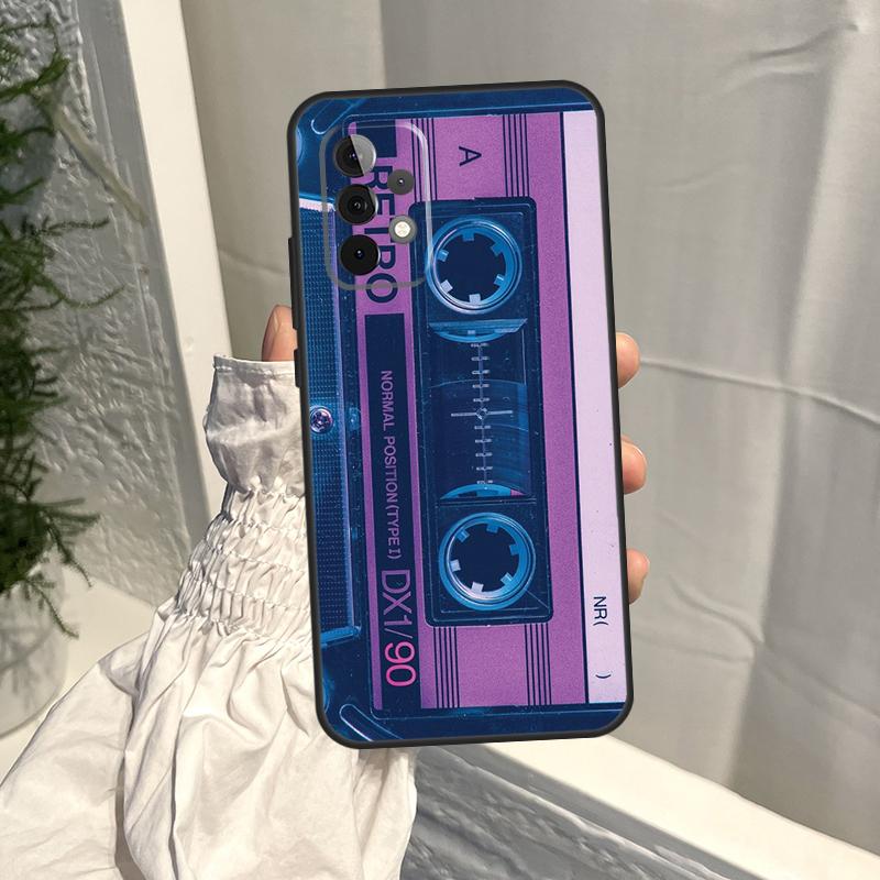 Ретро-кейс для VHS-кассеты для Samsung Galaxy A16 A36 A56 A06 A13 A53 A33 A23 A55 A35 A17 A54 A34 A14 A52 A32 A15