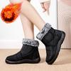 Женские ботинки, зимние сапоги, теплые плюшевые ботинки, женская хлопковая обувь, ботильоны, зимние женские сапоги, водонепроницаемая обувь, большие размеры 35–43