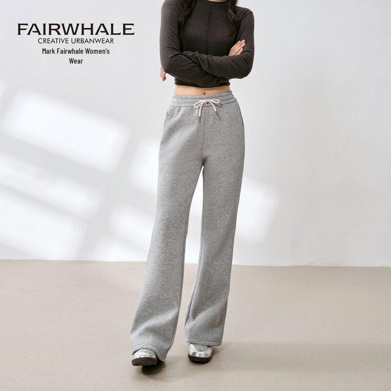 Mark Fairwhale Women's High-Waist Micro-Flare Sweatpants