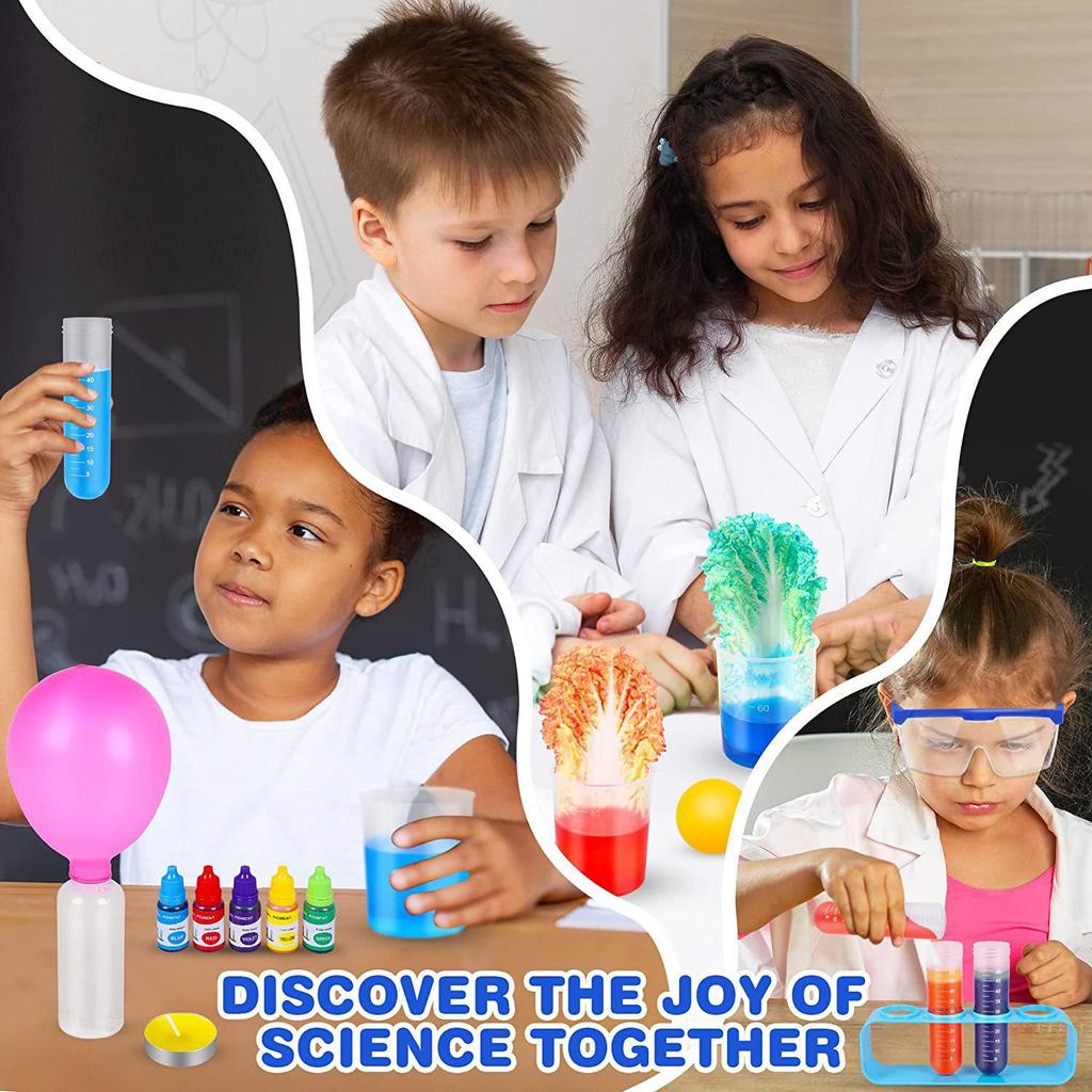 Children's Science Experiment Kit for Elementary and Kindergarten: DIY Physics & Chemistry Projects