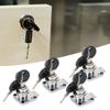 Office Table Drawer Lock Letter Box Cabinet Jewelry Box Lock Key Accessory Set
