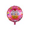 Happy Birthday Balloon Round Air Foil Balloon Kids Birthday Party Decorations Balloon Helium Baby Shower Inflatable Globos