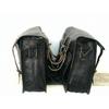 Large Motorcycle Two Bags Side Pouch Seat Leather Bag Saddlebags Saddle Panniers