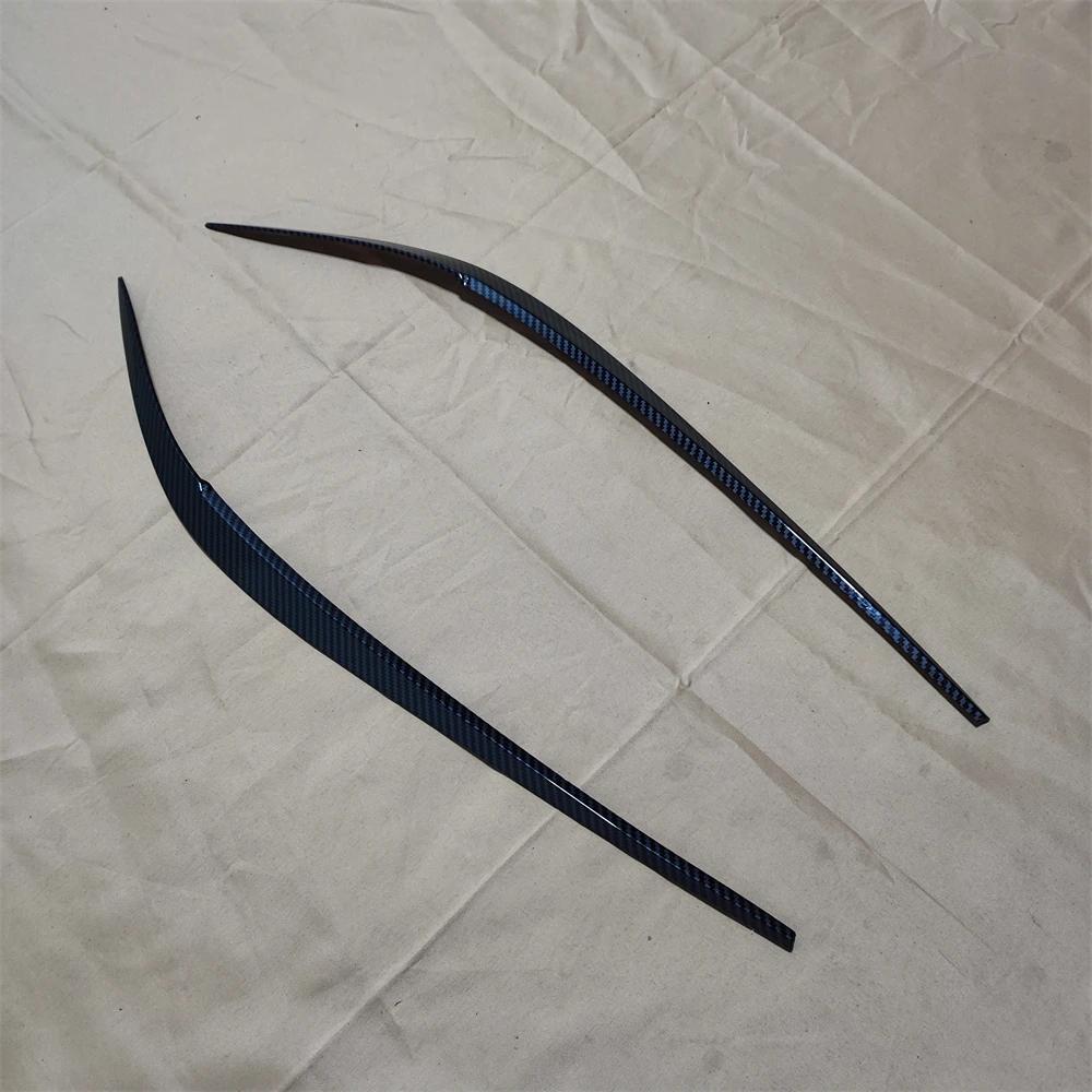 Car Front Headlight Eyebrow Eyelids Stickers Body Kit Trim For BMW 3 Series G20 G21 320i 325i 330i 2019-2022 Sedan / Touring