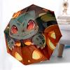 1pc Halloween, Pokémon [Automatic Folding Umbrella] Durable Iron Frame & Rod, Portable Folding, All Seasons, Home Travel Outdoor, Makes a Great Holida
