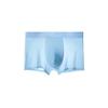 Men's Breathable Cotton Ice Silk Boxer Briefs - Solid Color, Indoor/Outdoor Wear