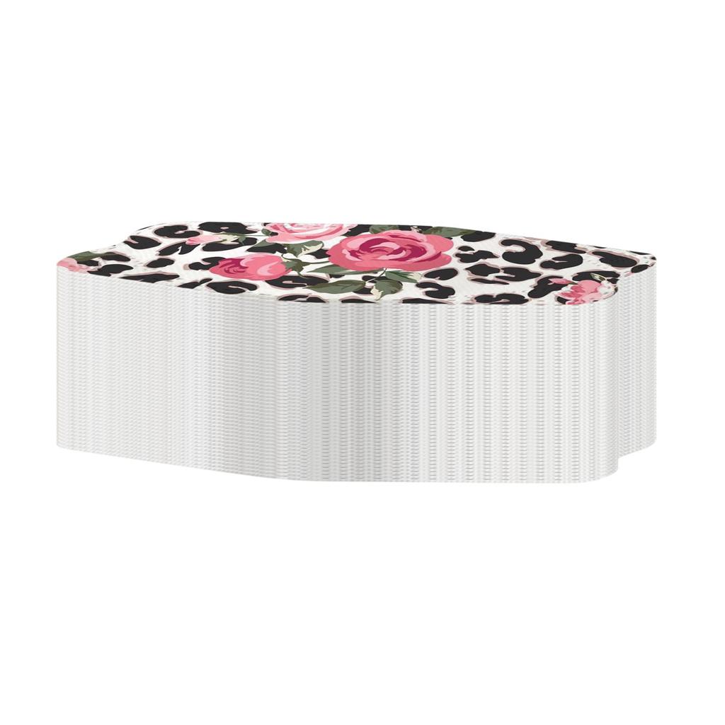 Adult Leopard Flowers Printed Outdoor Prevention Fish Mask Face 