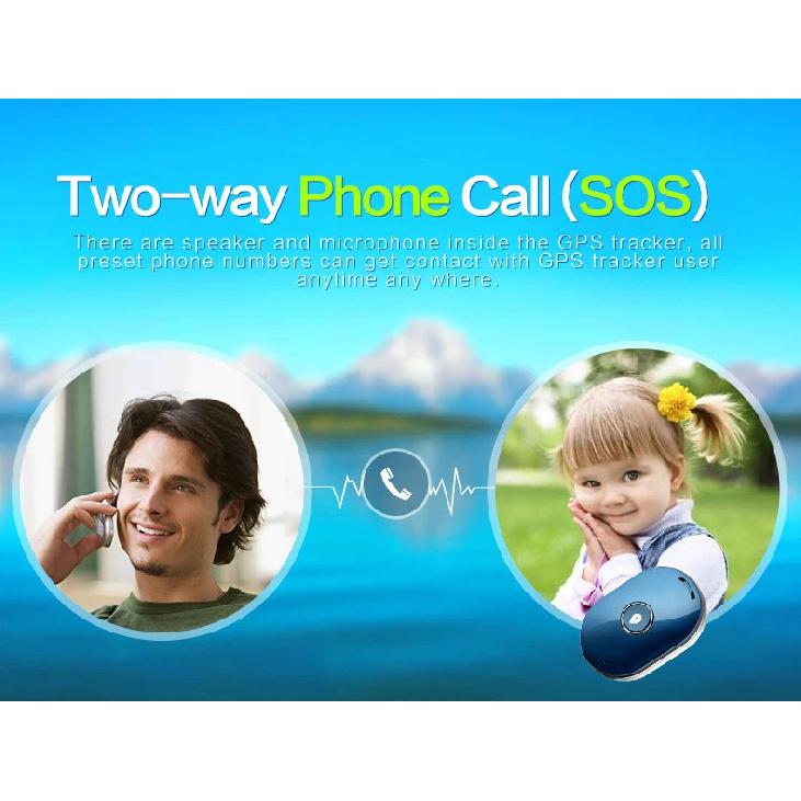 Q60 2G GSM Mini Size Personal GPS Tracker SOS Button GEO-fence Pet GPRS Locator Collar Small Pets Cat Dog Tracking Device