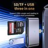 High Quality Sd Card Reader Tf Card Reader Otg Card Reader Memory Card Reader Card Reader Usb Type-c to SD TF USB Three-in-one