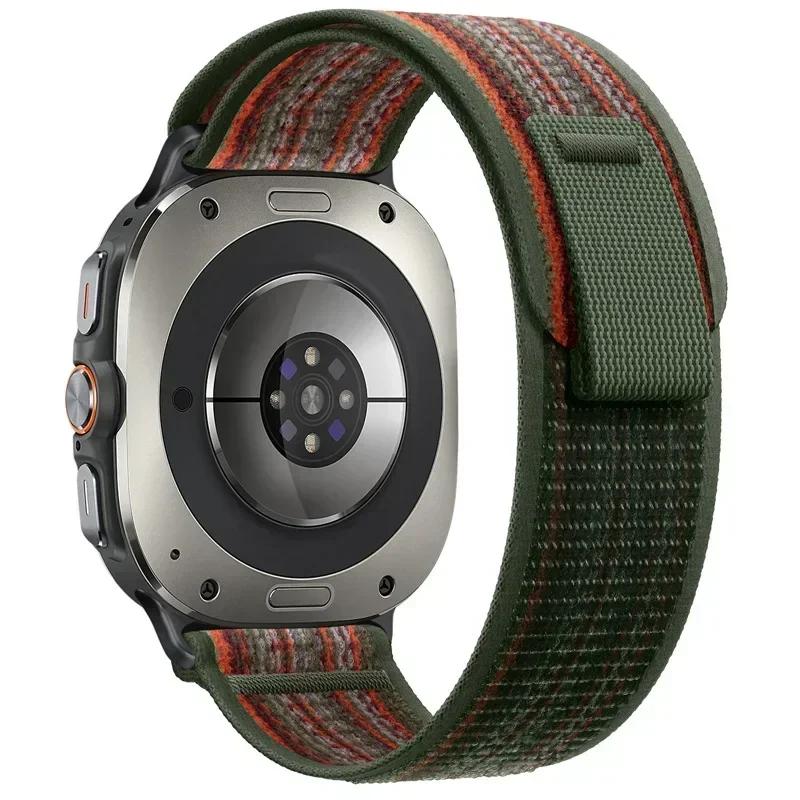 Нейлоновый ремешок Trail Loop для Samsung Galaxy Watch Ultra 47 мм Без зазоров Спортивный браслет Ремешок для Samsung Watch Ultra band Correa