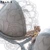 DKGEA Sexy Bra Sets Plus Size Underwear Set Women Lace Brassiere