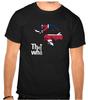 The Who Rock Music Logo Black T-Shirt -1225-
