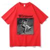 Fashion Gray Wishbone Abum Cover Tshirt Pure Cotton Tees Short Sleeve Summer New Arrival Crewneck Y2K Tops Unisex Clothes