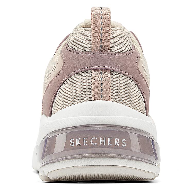 Skechers Уличные Удобные Универсальные Прочные Дышащие Низкие Папины Кроссовки Женские Кроссовки Светло-Розовые 177352-MLT