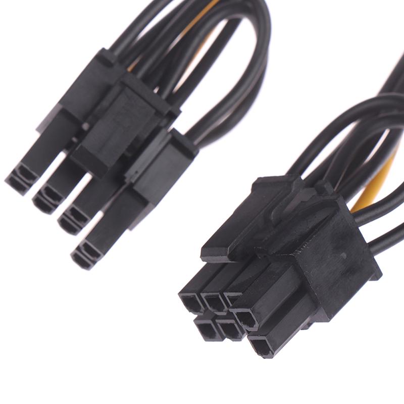 15-контактный Sata-кабель «папа» на 8-контактный(6 + 2) Кабель питания Pci-E 20 см для графической карты