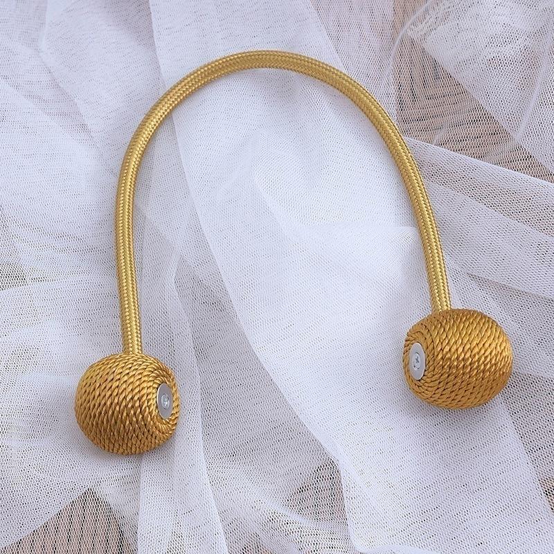 Бестселлер, современные оконные шторы с пряжкой, магнитная пряжка, шнур для штор для гостиной, спальни, 7 цветов