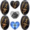 Ancient Egypt Symbol Ankh Eternal Life Cross Eye of Ra God of Sun Pendant Necklace Amulet Protect Health Jewelry Egyptian Charming Accessories