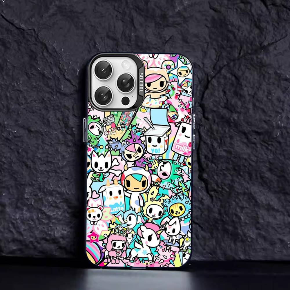 Japan Tokidoki For IPhone 17 16 15 14 13 12 11 Pro Max Plus Matte Color Back Phone Cover