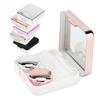 Reflective Cover Contact Lens Case Set Cute Lovely Travel Kit Box