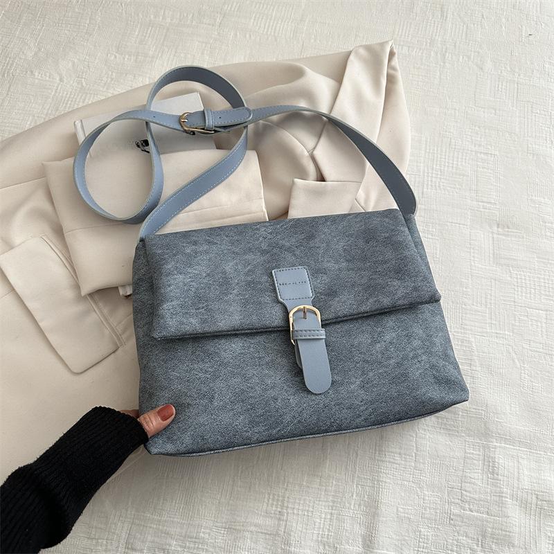 Весенние новые женские сумки Популярные сумки через плечо Простые повседневные сумки через плечо Модные ретро сумки в стиле ниши
