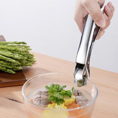 1 шт. Нескользящий зажим для кастрюли, сковороды, горячая тарелка, миска, зажим для извлечения, силиконовая ручка, кухонный инструмент, фритюрница для кемпинга