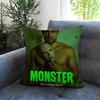 Hot Mmonster The Ed Gein Storyied Cushion Cover Comfortable Reversible Pillow Cover Ideal for Car Sofa Bedroom  Beyond