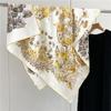110*110cm Double-sided Silk Scarf Women's Generous Scarf Mulberry Silk Scarf Shawl