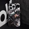 Sword Art Online SAO Kirigaya Phone Case For iPhone 16,15,14,13,12,11,8,7,Pro,Max,Plus,Mini,XS,SE Anti Fall Black Matte Hard