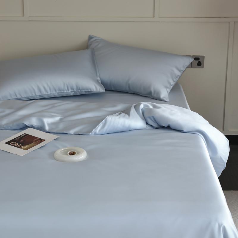 1шт пододеяльник из шелка Mulberry, однотонный гладкий пододеяльник с застежкой-молнией, двуспальное постельное белье размера «king-size»