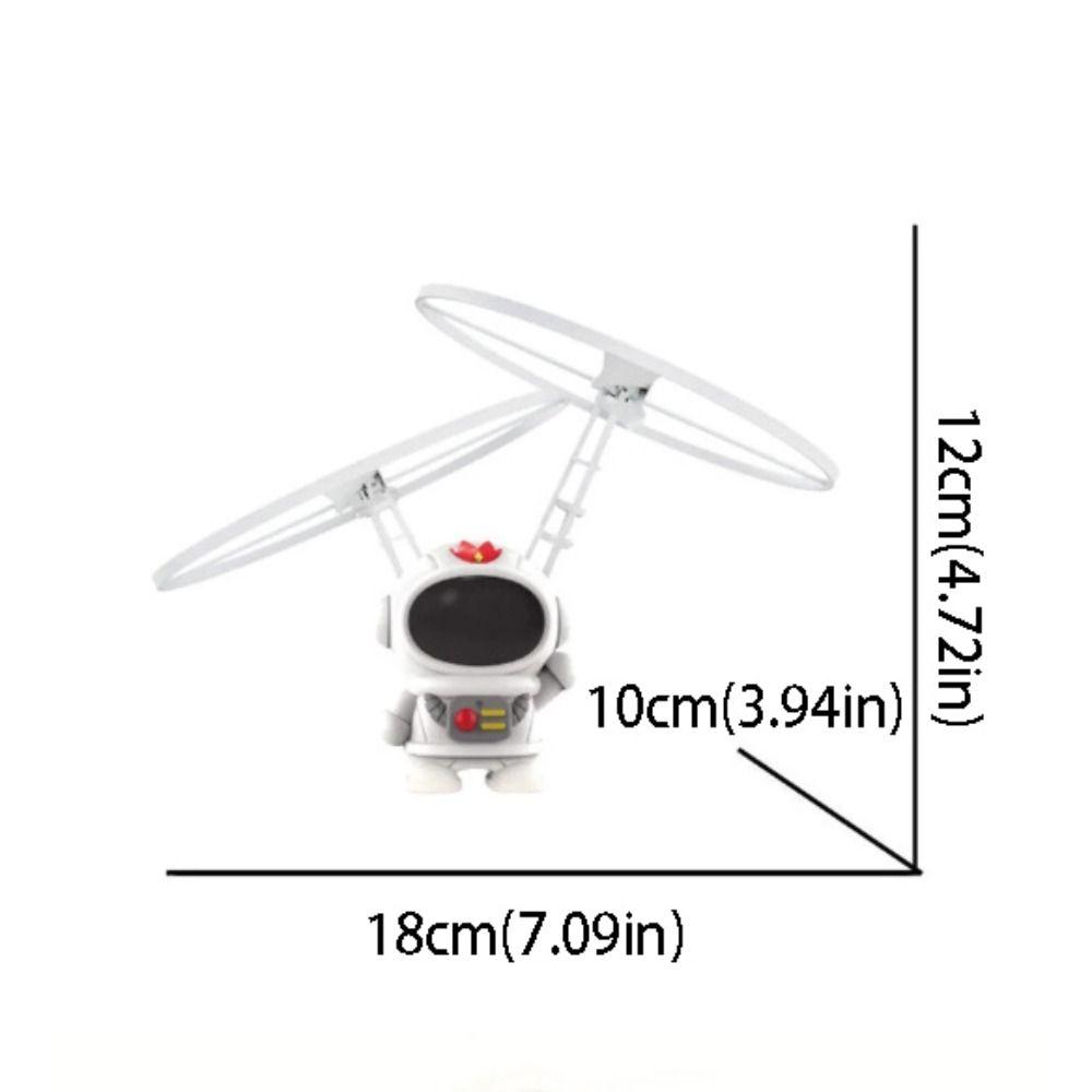 USB Charging Hand Control Helicopter Dual Wings Fingertip Gyro Flying Robot Toy  Tech Toys