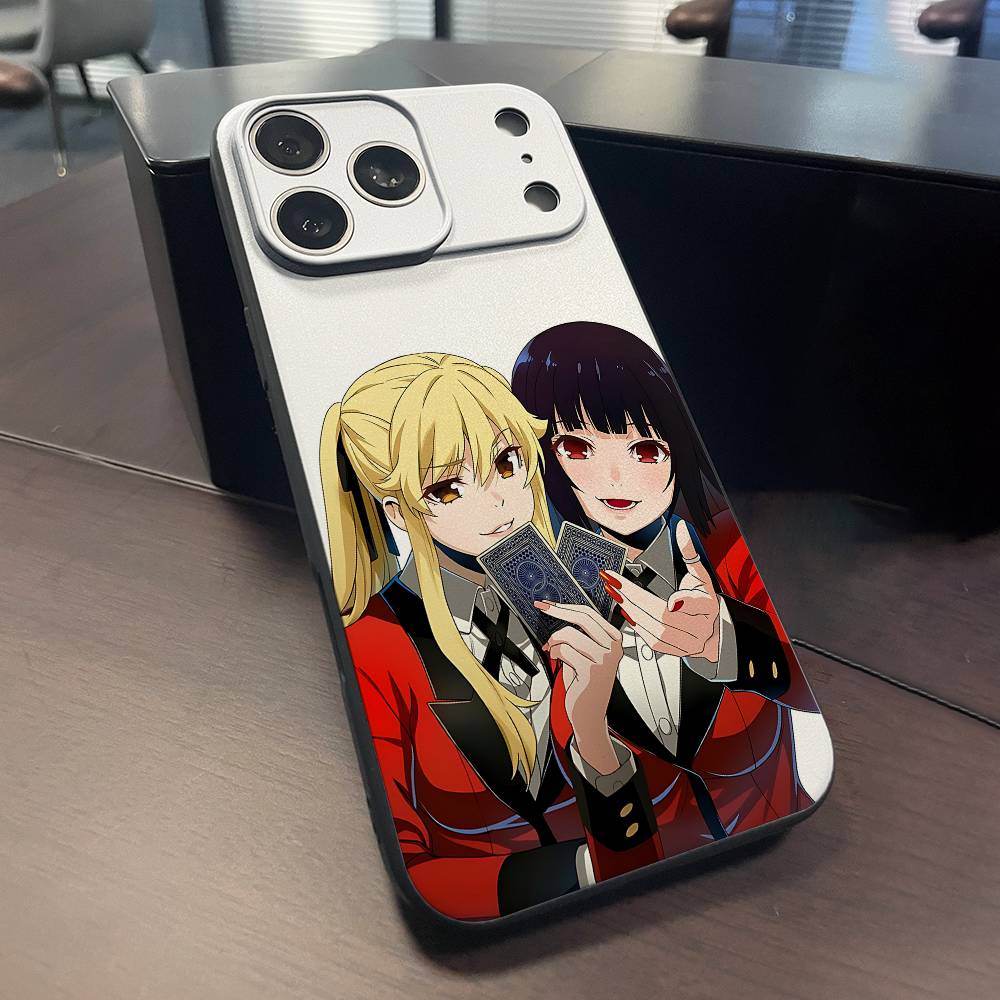 Чехол для телефона Yumeko Jabami K-Kakegurui для iPhone 15,16,12,13,14,11,17,Pro,Max,Plus,E,Air,Mini, ТПУ