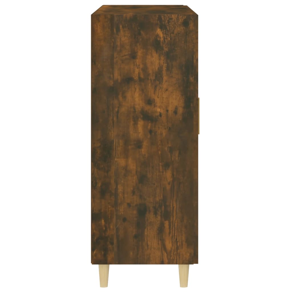 Vidaxl Szafka, Przydymiony Dąb, 69,5X34X90 Cm, Materiał Drewnopochodny