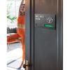 Conference Room Door Signs for Office, Meeting In Progress Door Sign, In Use Available Slider Indicator Tells Whether Room Vacant Or Occupied