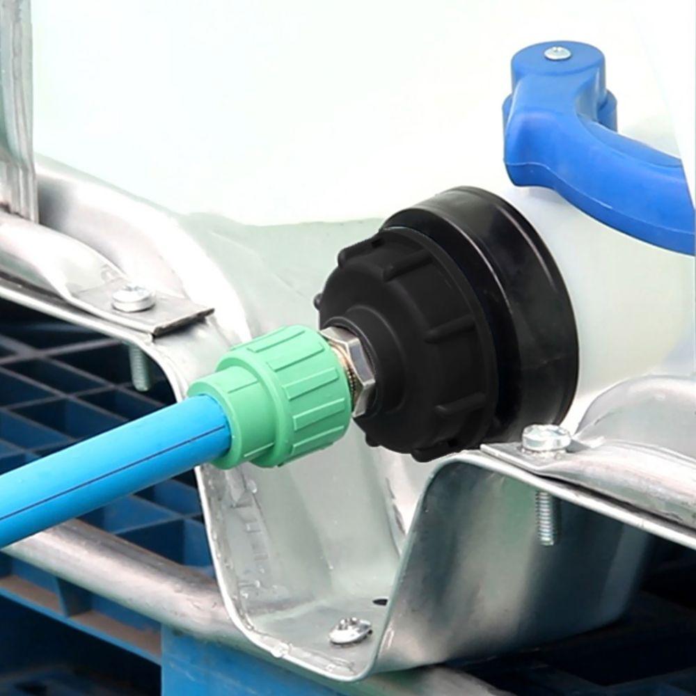 Portable 1" 3/4" 1/2" Coarse Threaded Cap Adaptor Connector IBC Tank Fittings