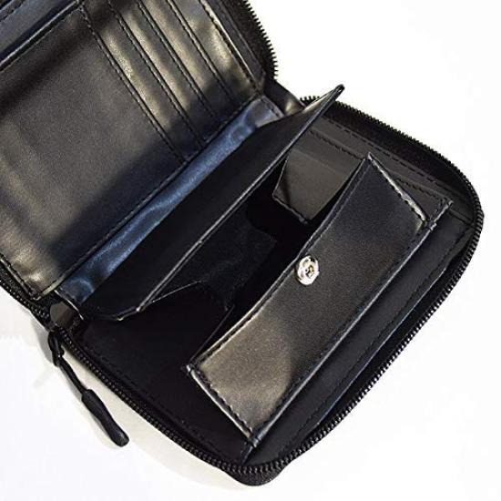 Ben Davis Круглый кошелек на молнии, Кошелек-книжка, BDW-9313_MBK, M-Черный