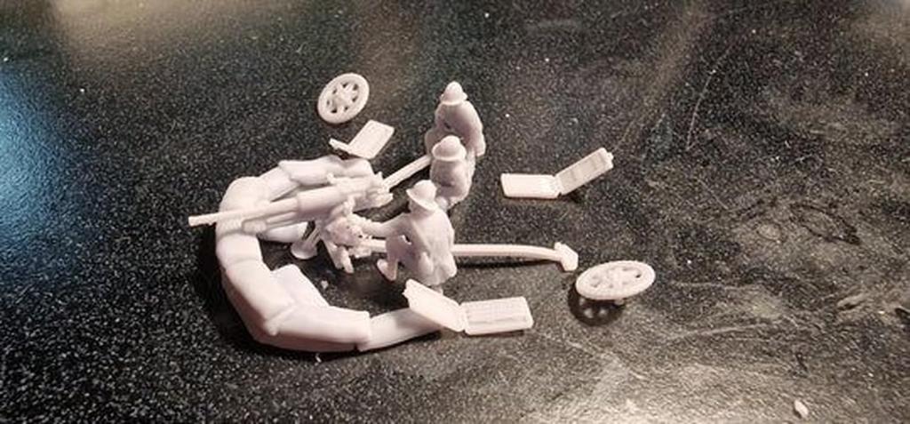 Mussini WWII Italian Royal Army Infantry North Africa 1940 Resin Kit 1/72 Set, (11 Figures) MM072-028 (personnel)