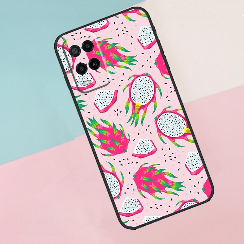 Тропический летний фрукт Лимон Для Oppo A17 A77 A60 A74 A94 A54 A18 A38 A58 A78 A98 A40 A80 A16 A76 A96 A15 A57S Чехол для телефона