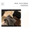 Women S Korean Style Bow Knit Hat For Winter Large Head Size Warm Beanie