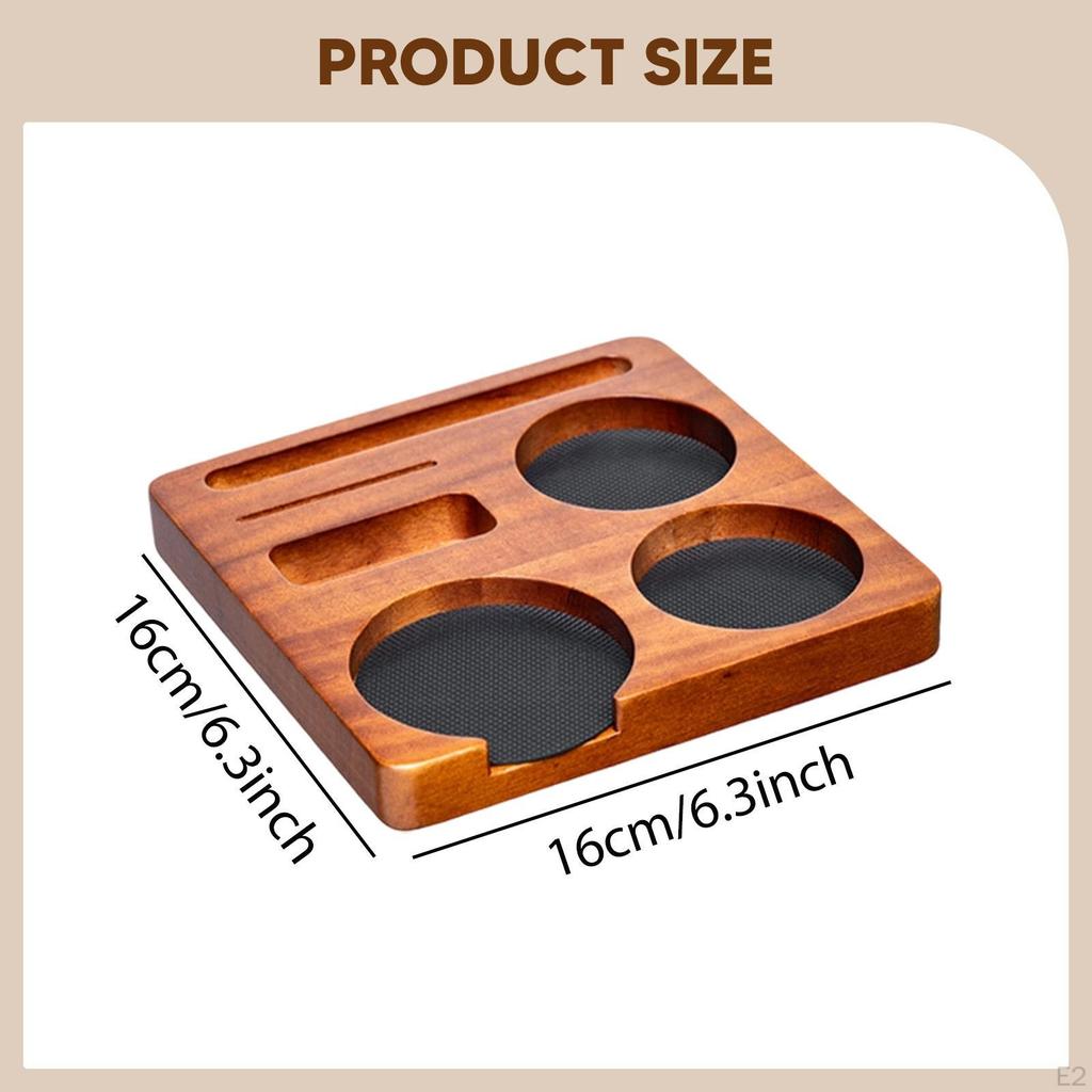 Станция темперовки эспрессо, Деревянный держатель для темпера, Аксессуары для кофемашины