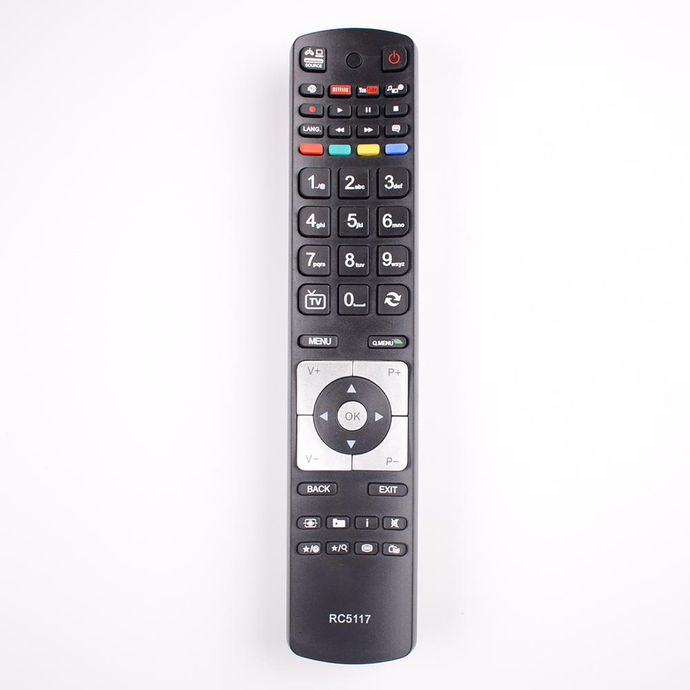 RC5117 Remote Control for Hitachi TV Telefunken Bush Sharp Finlux JVC, RC5118 for 28HYT45U 32HYT46U 42HYT42U 48HBT62U 50HYT62U